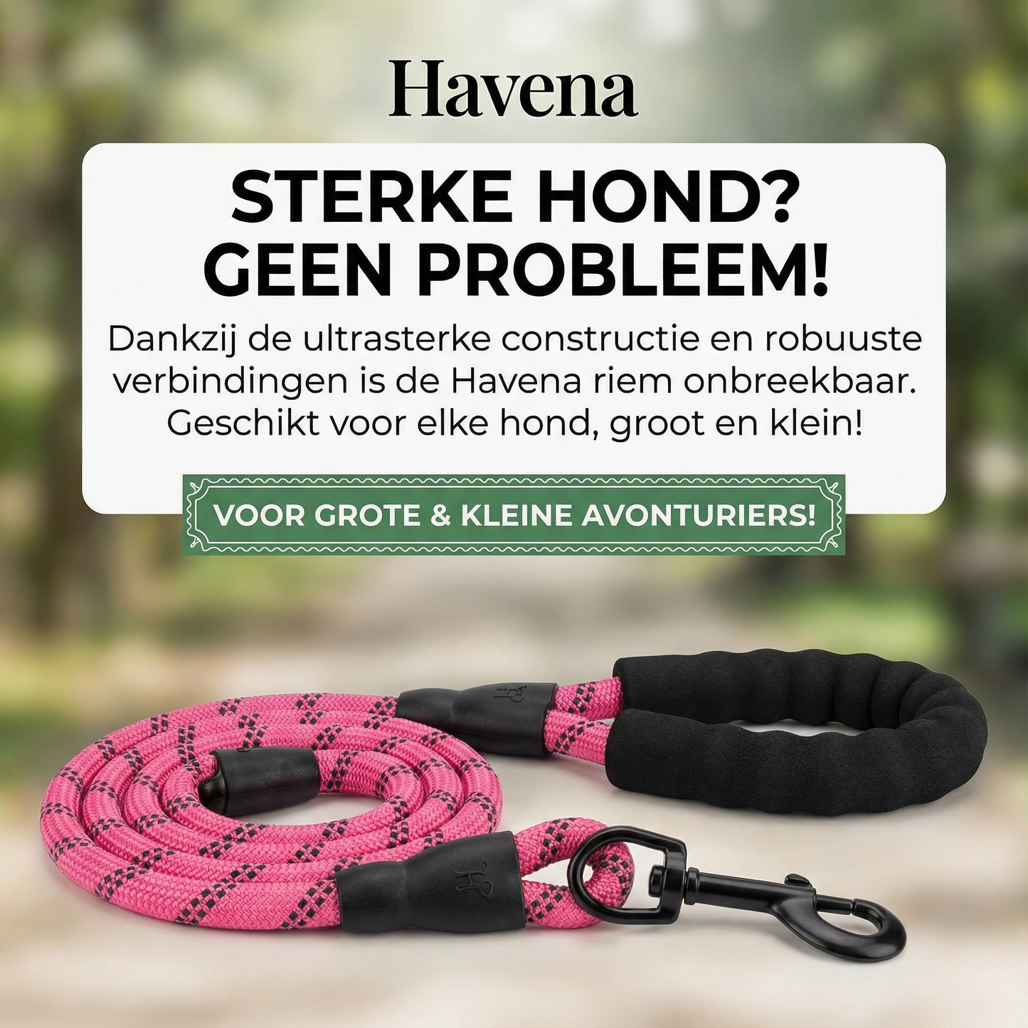 Havena Reflecterende Hondenriem (150 cm)