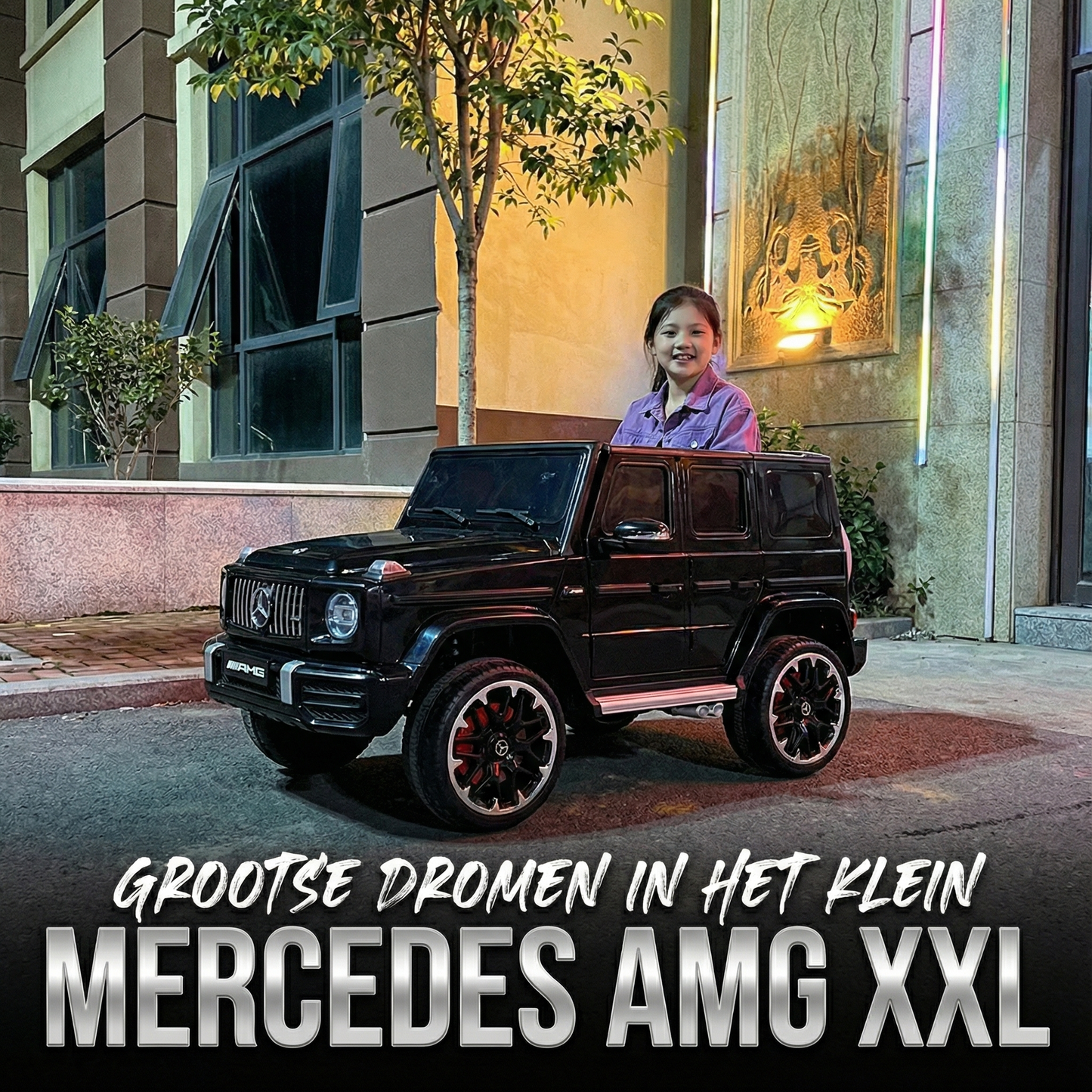 Elektrische Auto Mercedes XXL – Luxe, Kracht en Speelplezier in Eén!